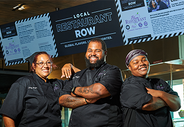 Local Restaurant Row Drives Community Impact Aramark